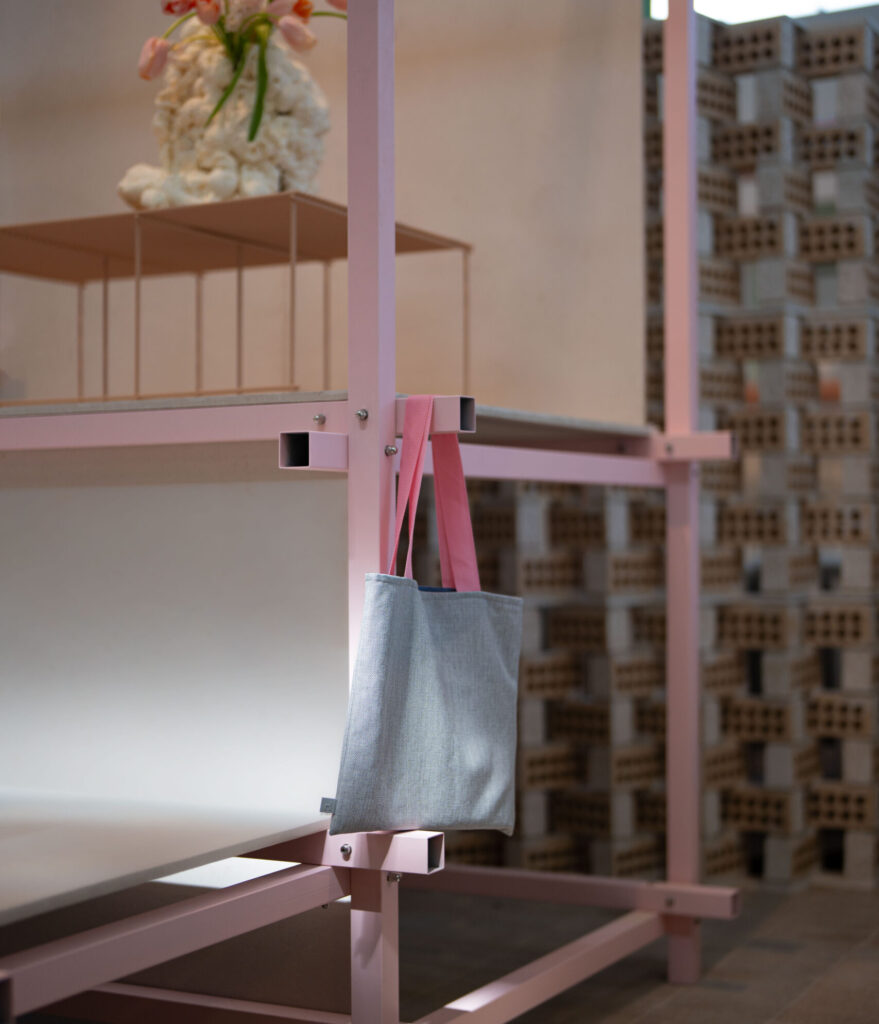 upcycled luxury tote made from deadstock fabric South Africa